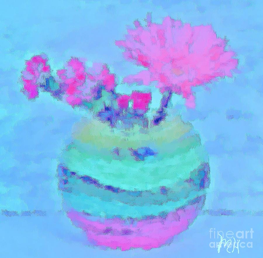Bouquet Abstract Pastel Photograph by Marsha Heiken