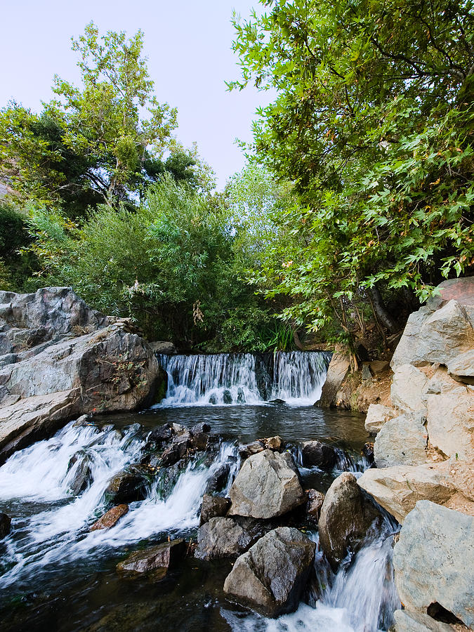 Bouquet Canyon Waterfall Photograph by Edward Ekman