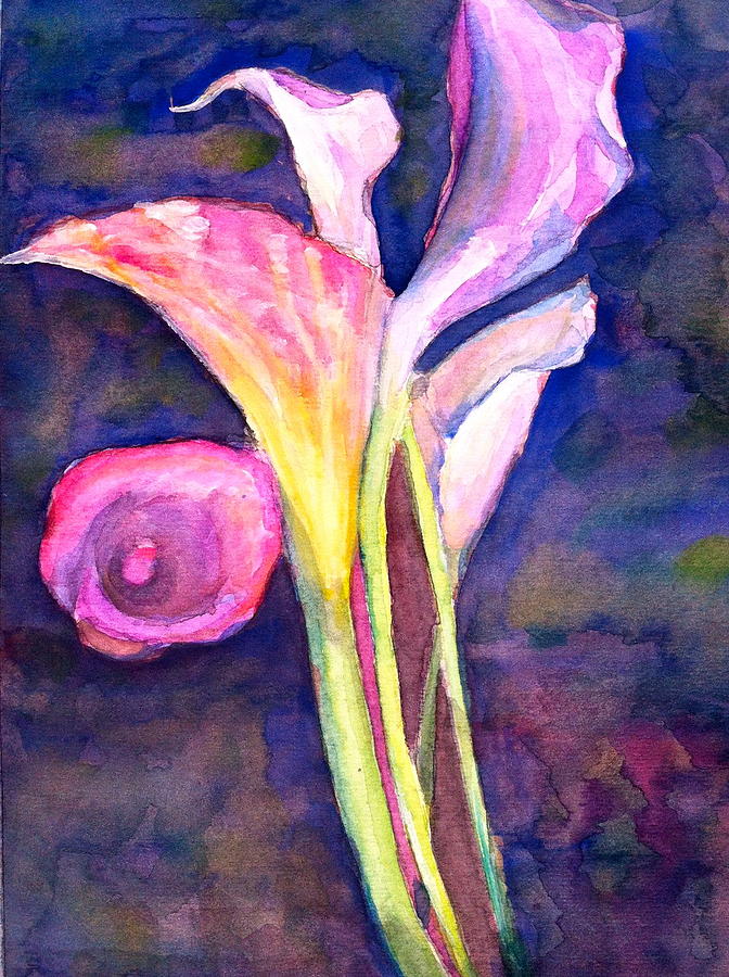 Lily Painting - Bouquet of Lilies by Tiffany Albright