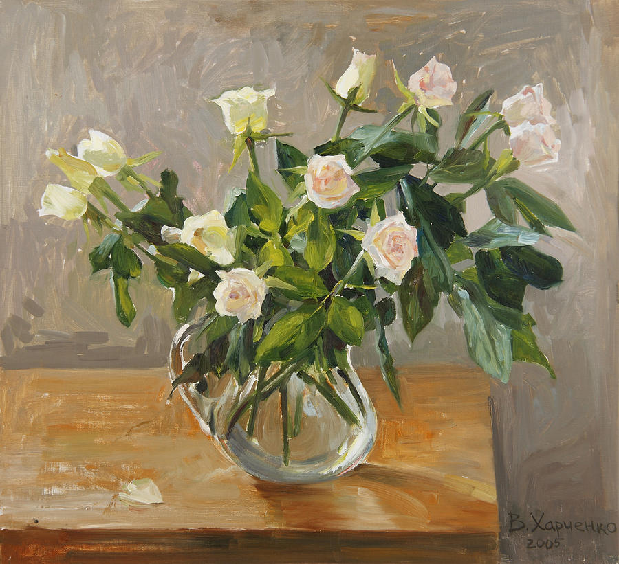 Bouquet Of Roses Painting