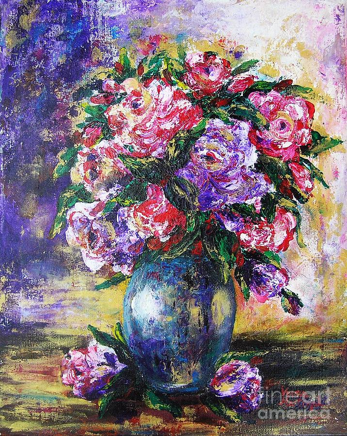 Flower Painting - Bouquet Of Scents by Vesna Martinjak