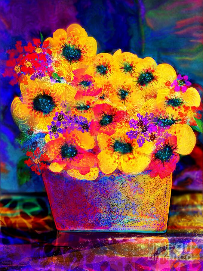 Bouquet of Sunshine Digital Art by Mary Eichert