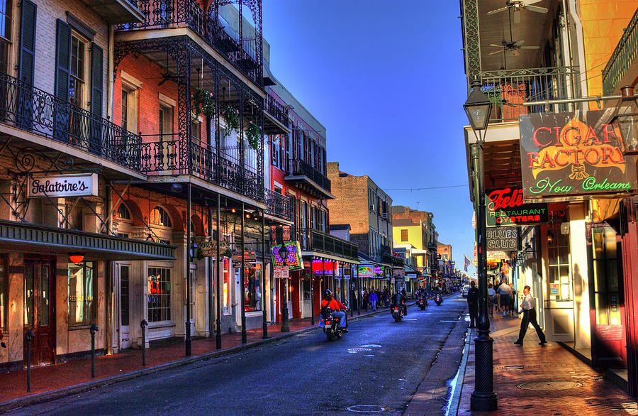 New Orleans Photograph - Bourbon Afternoon by Greg and Chrystal Mimbs