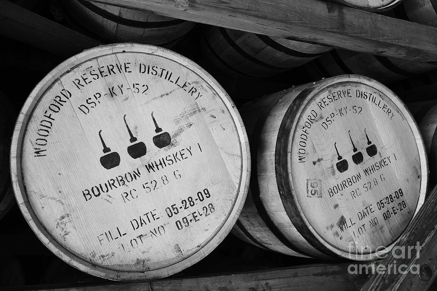 Bourbon Barrels Photograph by Mel Steinhauer
