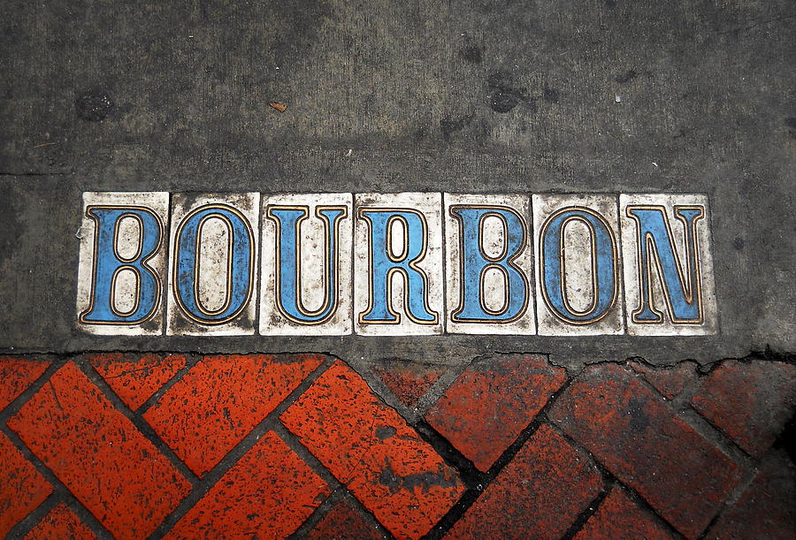 New Orleans Photograph - Bourbon by Beth Vincent