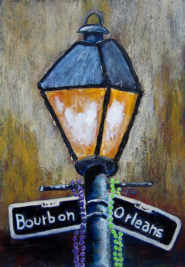 Bourbon Light Painting by Suzanne Theis