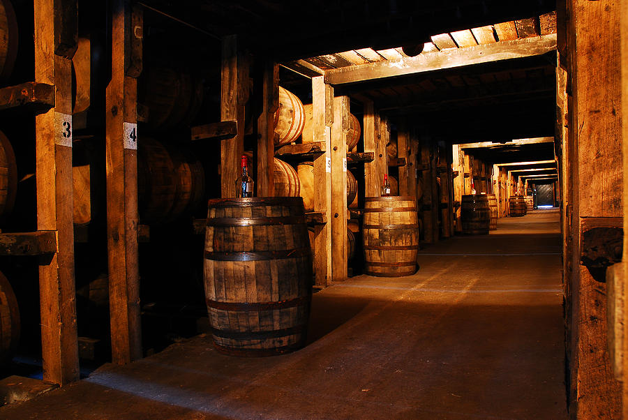 Bourbon Storage Photograph by James Kirkikis