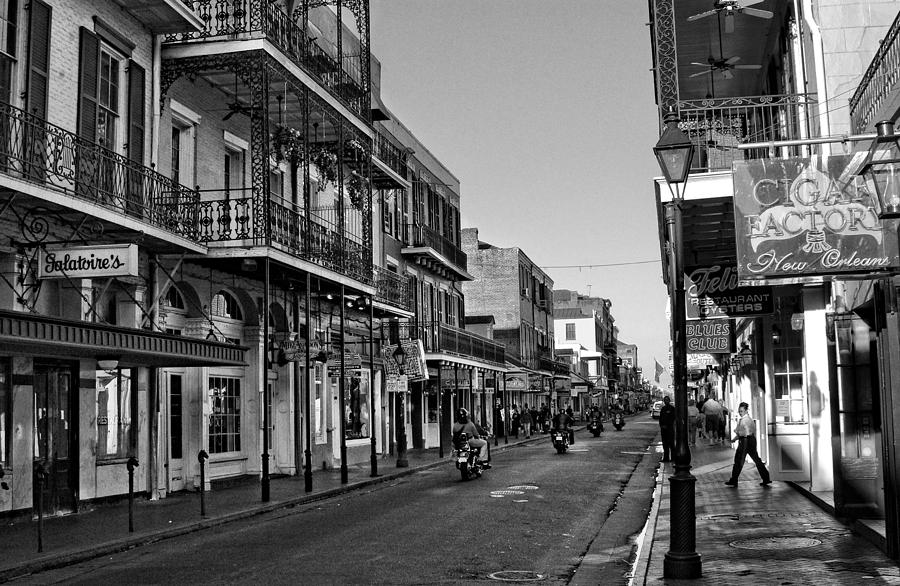 Bourbon Street Afternoon Photograph by Greg and Chrystal Mimbs