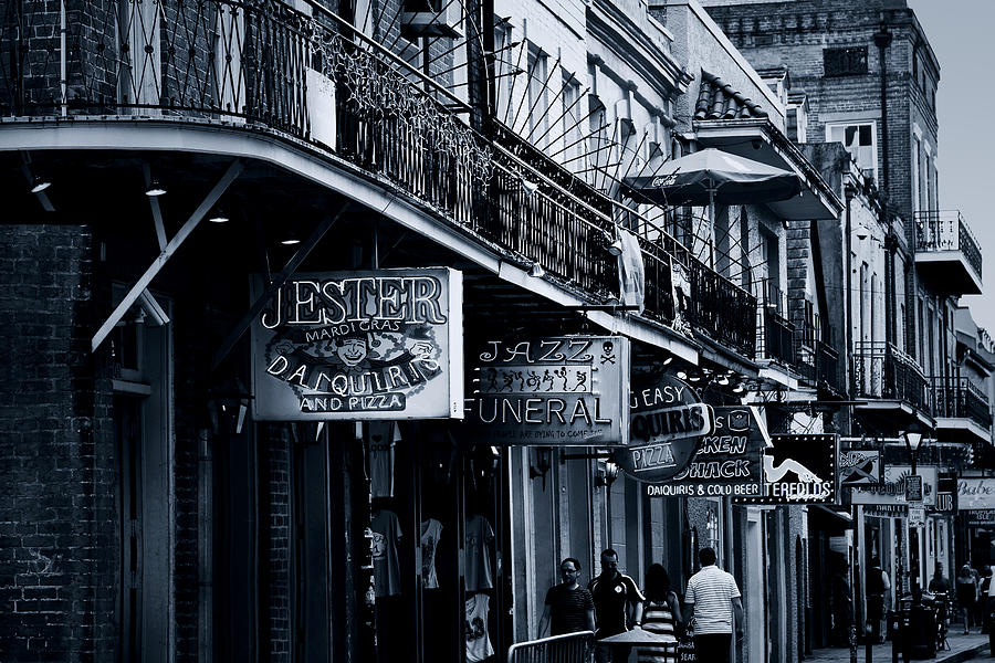 Bourbon Street New Orleans Photograph by Alexandra Till