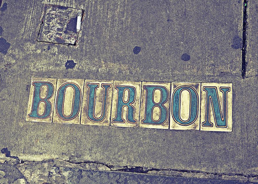 Bourbon Street Tiles Photograph by Jeanne May