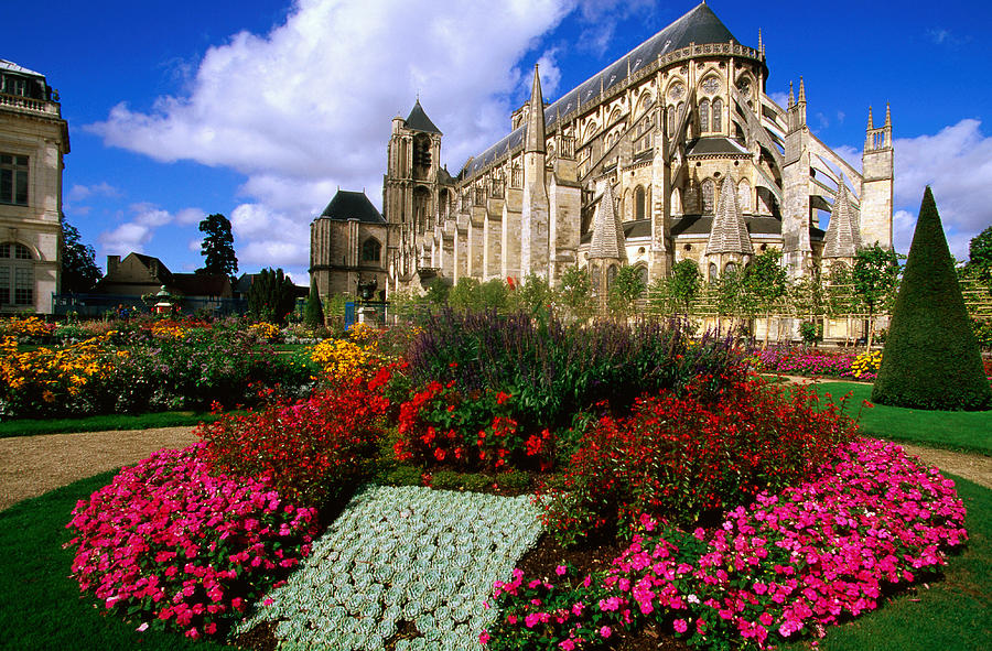 Bourges Cathedral Photograph by John Elk