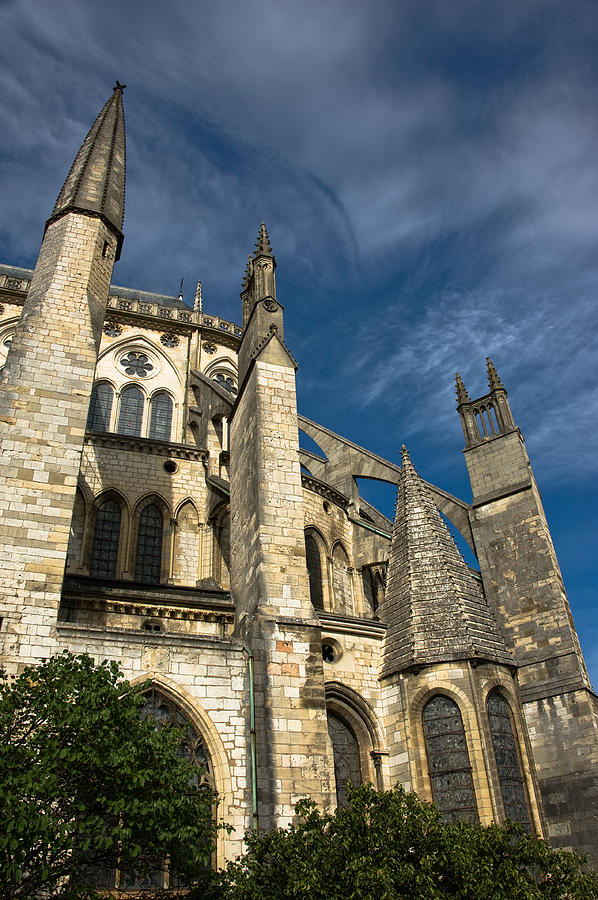 Bourges cathedral Photograph by All Around The World - Fine Art America