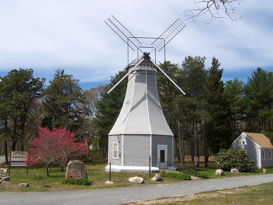 Jefferson Windmill in Bourne Photograph by Catherine Gagne