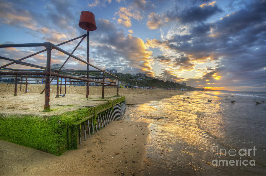Bournemouth Beach Sunrise 2.0 Photograph by Yhun Suarez