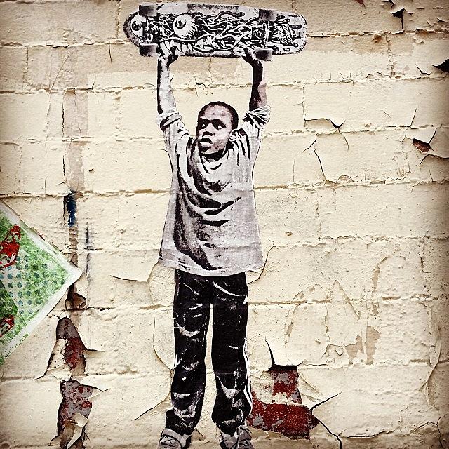Wheatpaste Photograph - Bout That Life 😎 #streetart #art by Seen On The Streets Of Nyc