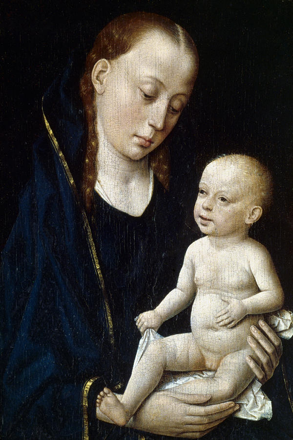 Bouts Madonna & Child Painting by Granger
