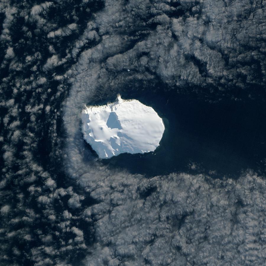 Bouvet Island Photograph by Nasa Earth Observatory/science Photo Library