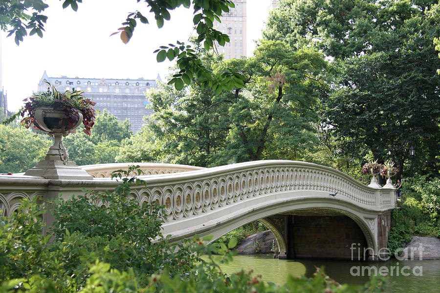 Bow Bridge NYC - Old Beauty  Photograph by Christiane Schulze Art And Photography