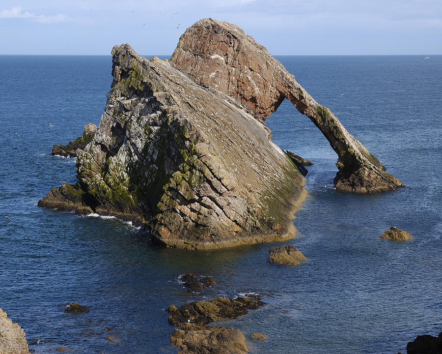 Natural Arch Photograph - Bow Fiddle Rock by Duncan Mackie