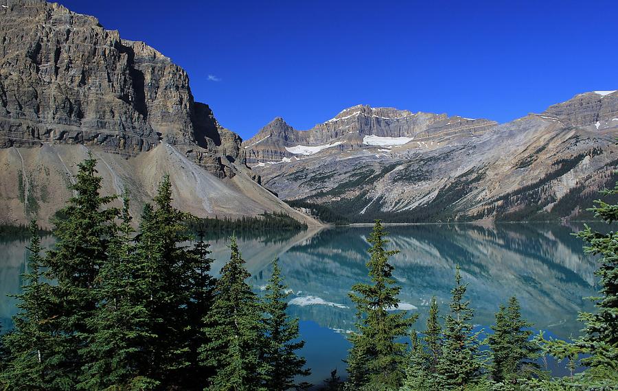 Bow Lake 1 Photograph By Mo Barton 