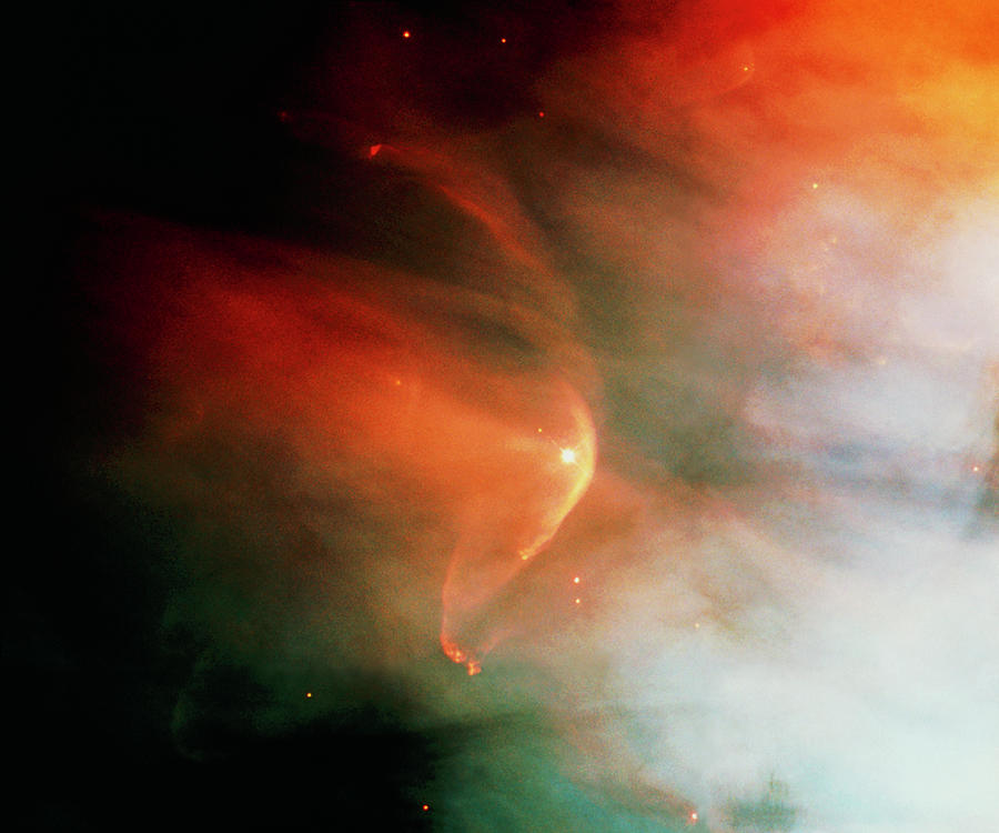 Bow Shock In Orion Nebula Photograph by Nasa/esa/stsci/hubble Heritage ...