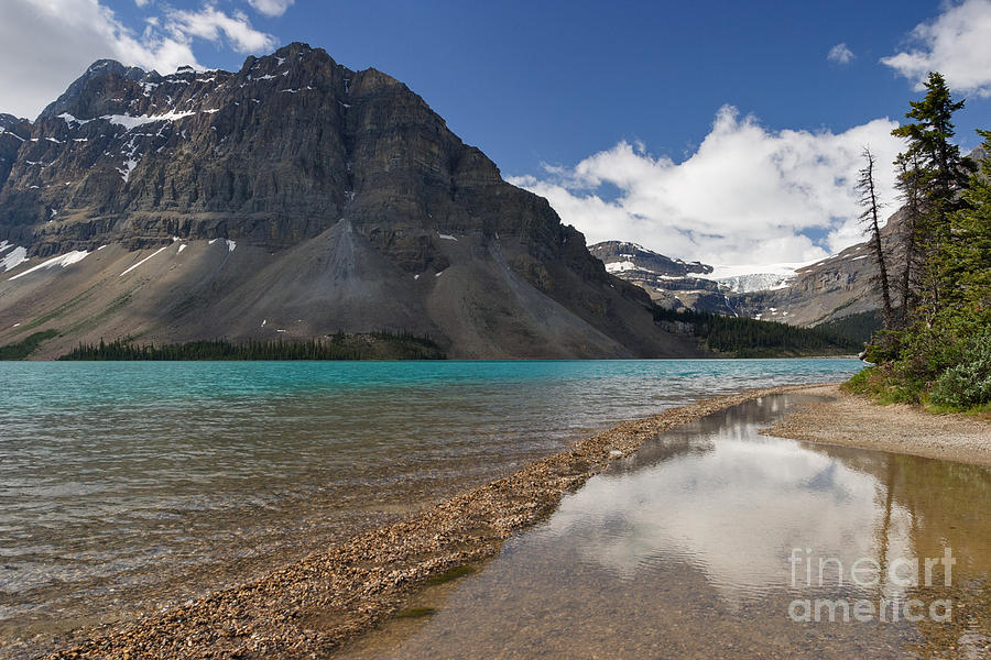 Mountain Photograph - Bow Shore by Charles Kozierok