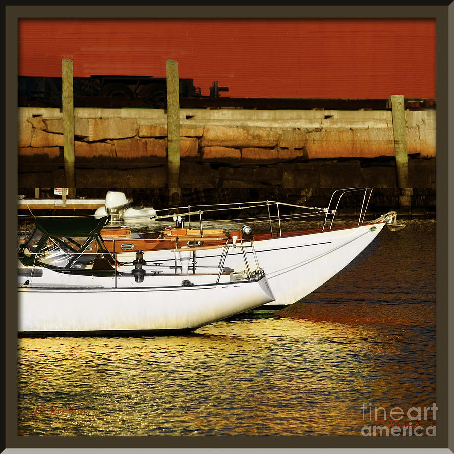 Bow Stern Photograph by John Renaud