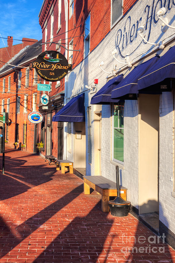 Summer Photograph - Bow Street in the early morning sun by Jo Ann Snover