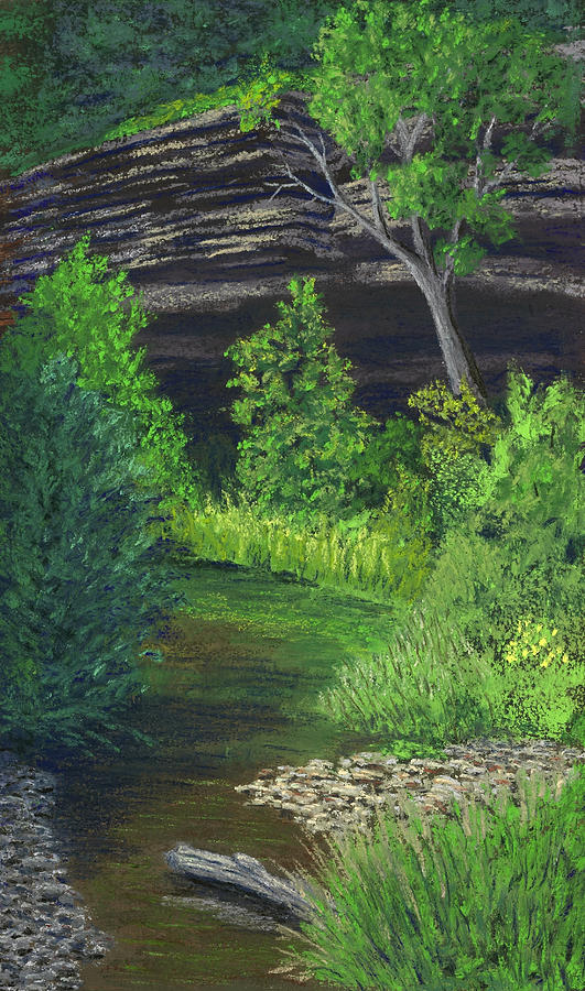 Bowens Creek Painting by Garry McMichael