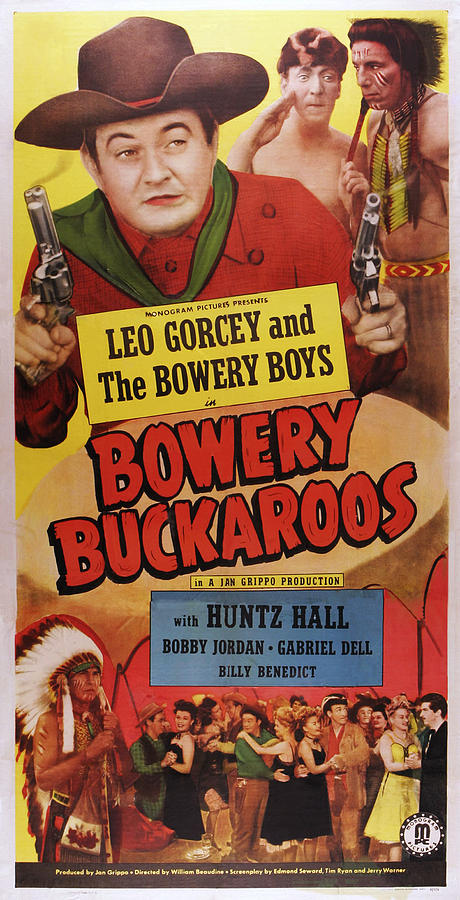 Bowery Buckaroos, Us Poster, From Left Photograph by Everett