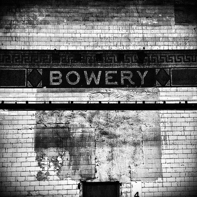 Newyork Photograph - Bowery Grime 
#loveit #newyork by Matthew Bryan Beck