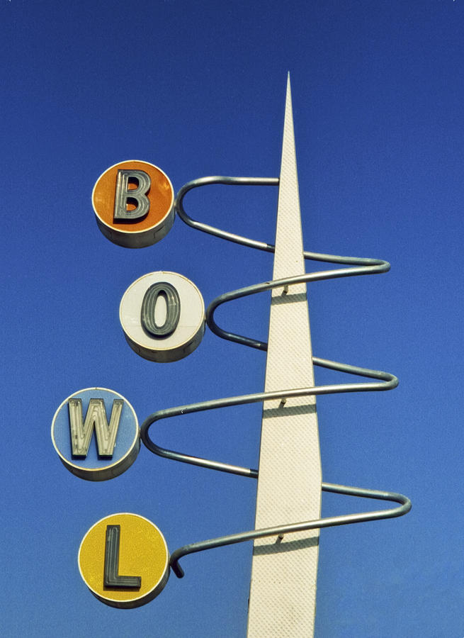 Sign Photograph - Bowl Sign by Matthew Bamberg