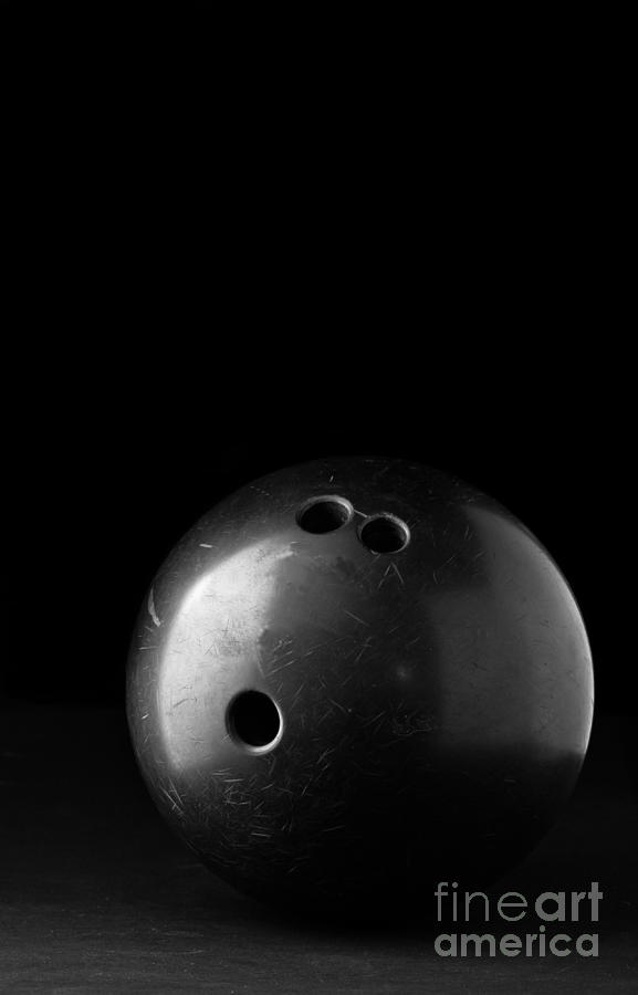 Bowl Photograph - Bowling Ball by Edward Fielding