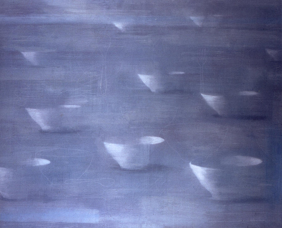 Bowl Photograph - Bowls Oil On Canvas by Charlie Baird Bowl Photograph - Bowls Oil On Canvas by Charlie Baird