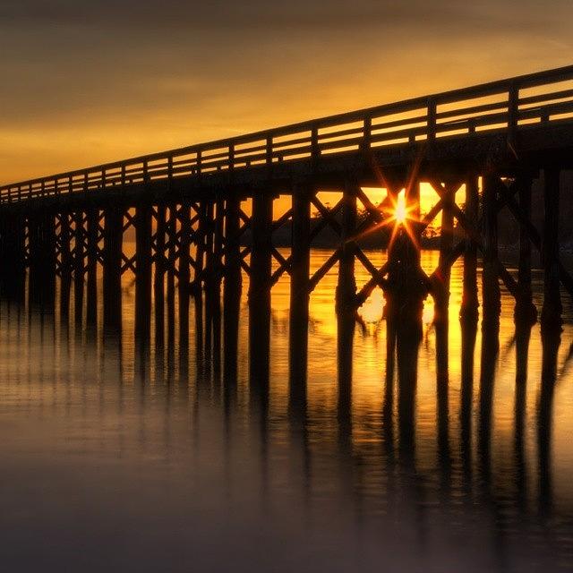 Sunset Photograph - Bowman Bay Pier

#sunset by Mark Kiver