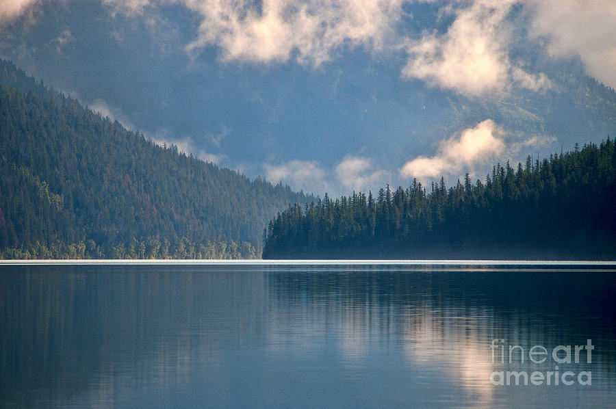 Bowman Lake Photograph by Steve Stuller