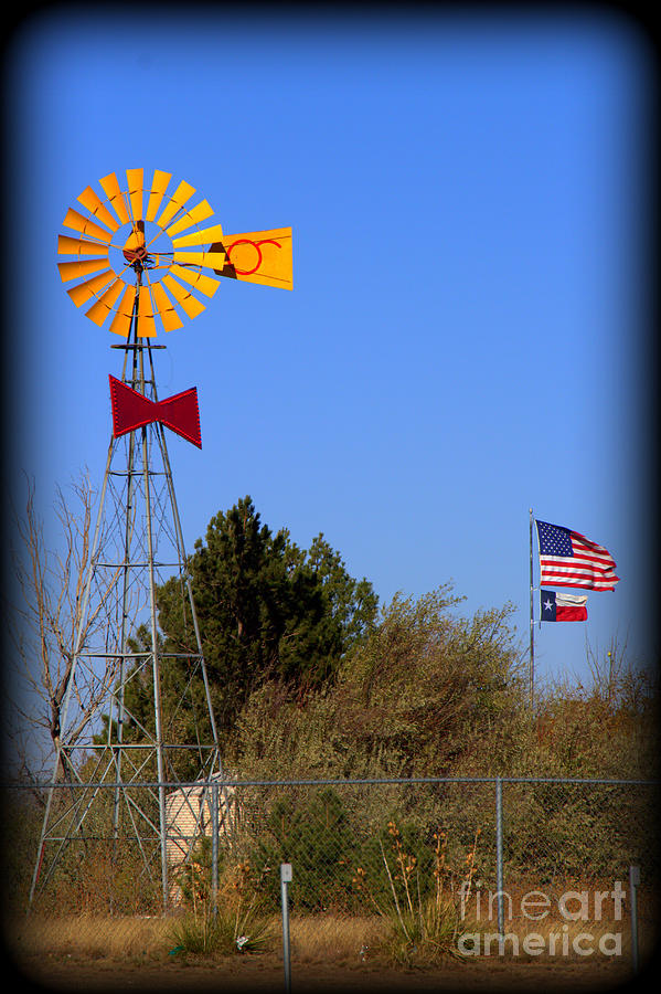 Bowtie Windmill Photograph by Jim McCain