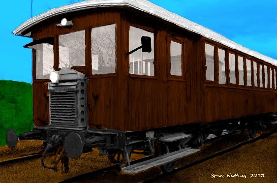 Box Car Painting by Bruce Nutting