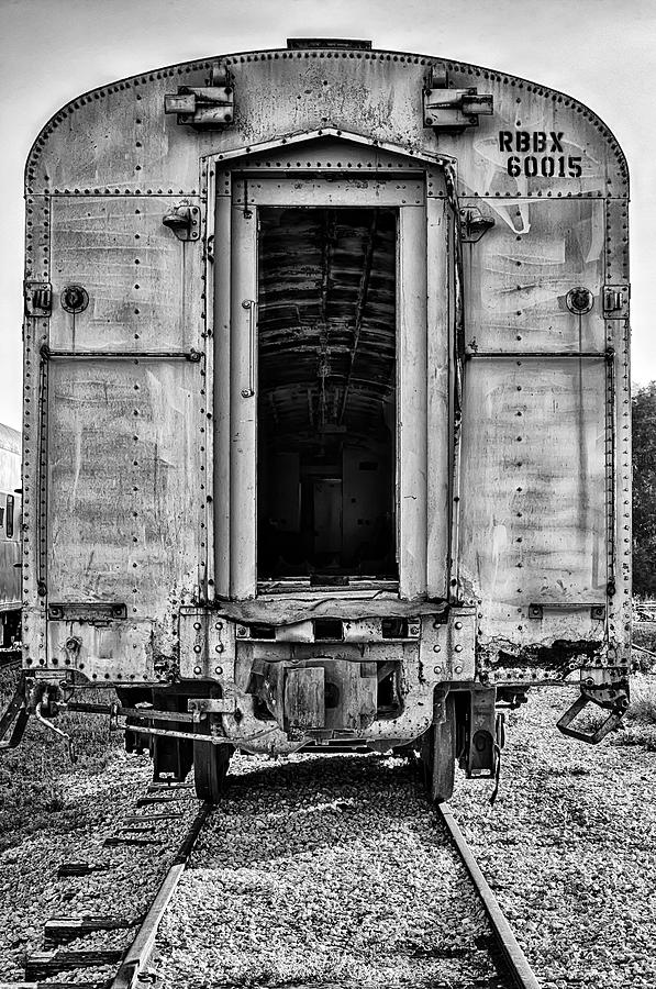 Box Car in BW Photograph by Michael White