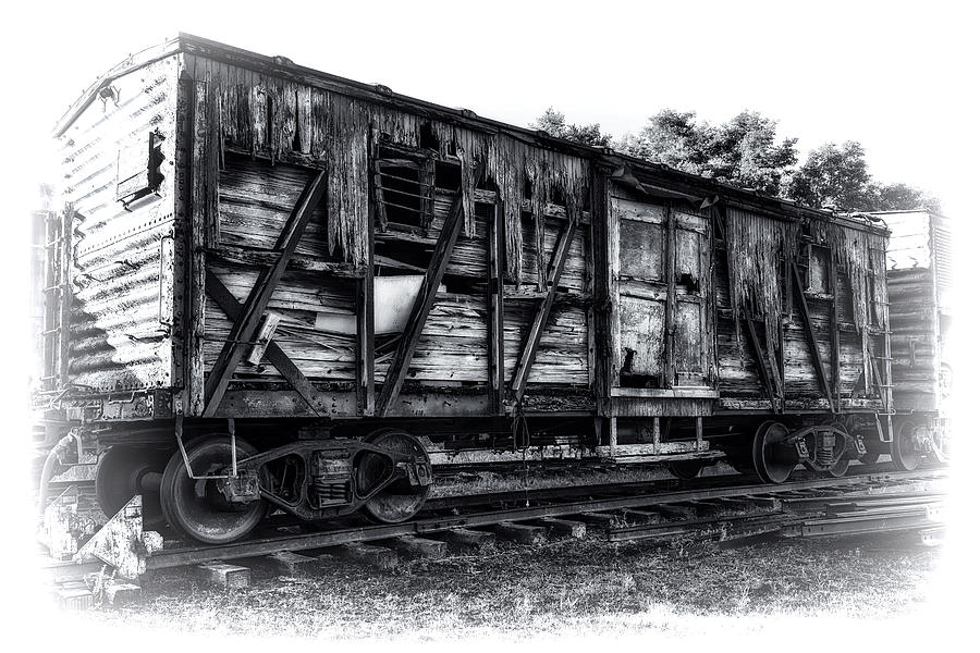 Box Car in High Key HDR Photograph by Michael White
