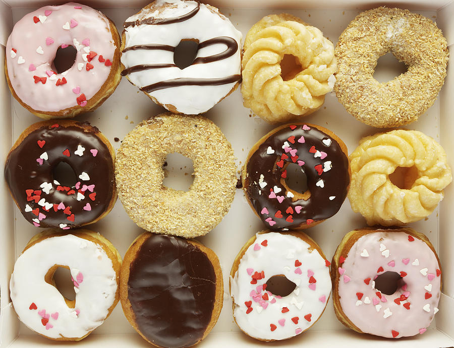 Box of donuts Photograph by Influx Productions