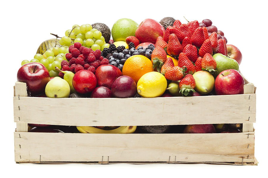 Box with fruits Photograph by Aluxum
