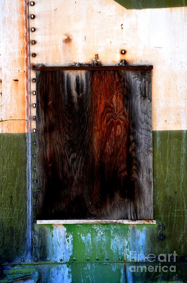 Boxcar Abstract 6 Photograph by Newel Hunter