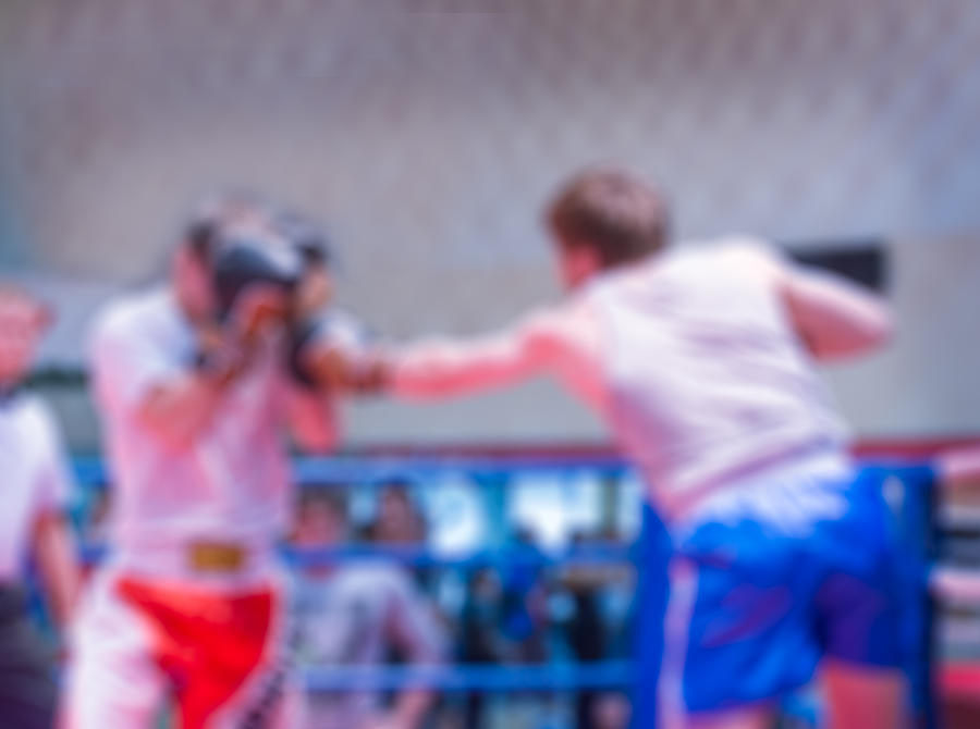 Boxing Blur Background Photograph