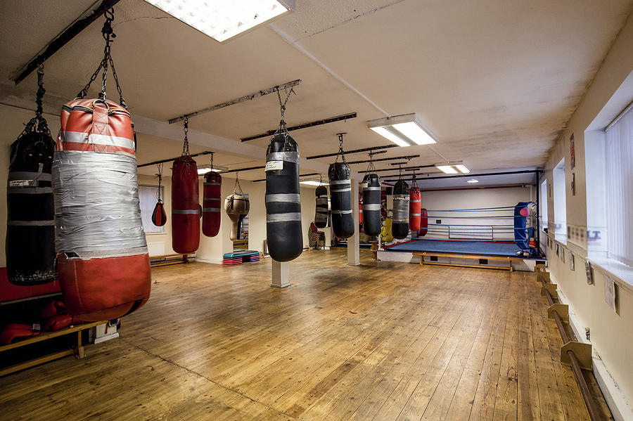 Boxing Ring and Fitness Gym Photograph by SolStock