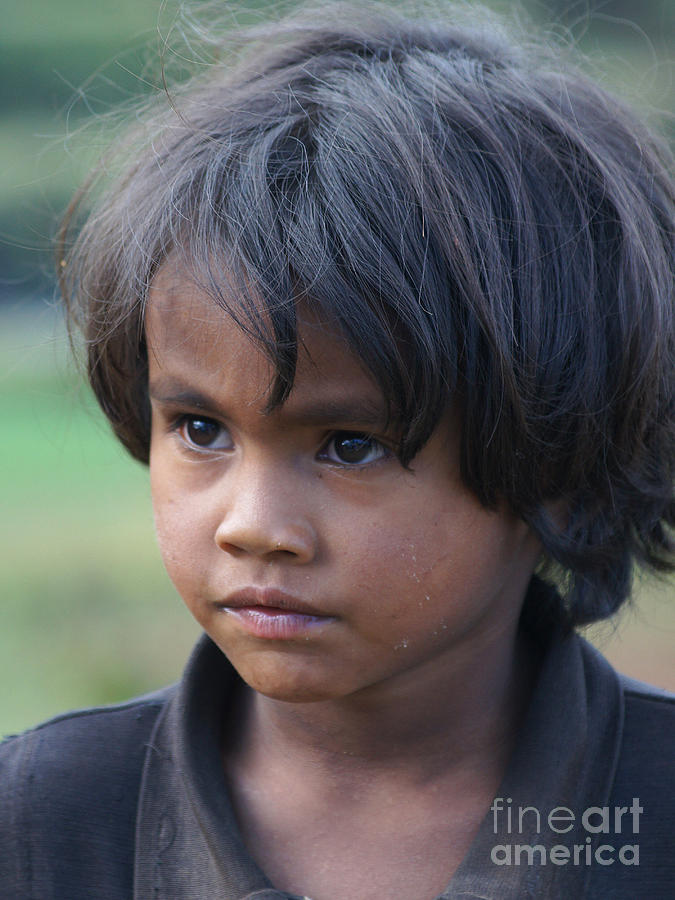 boy from Madagascar 1 Photograph by Rudi Prott