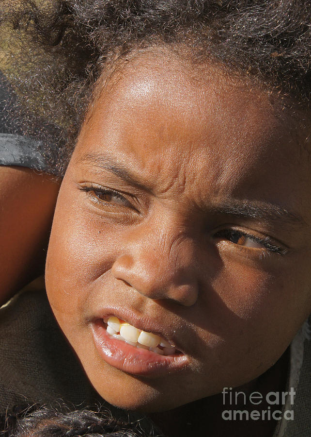 boy from Madagascar 5 Photograph by Rudi Prott