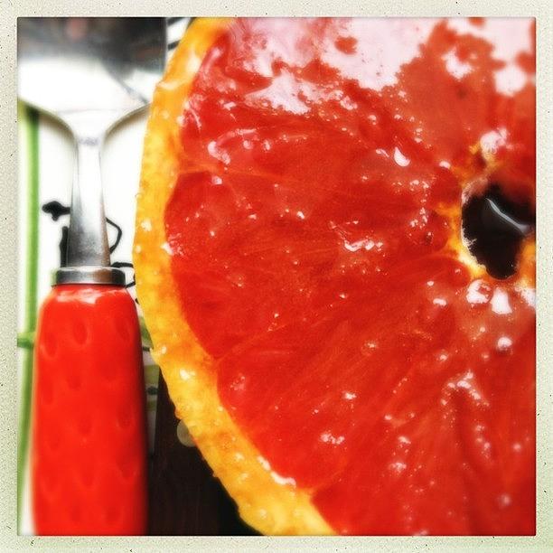 Hipstamatic Photograph - Boy, I Love Me Some Grapefruit But They by Shawn Augustine