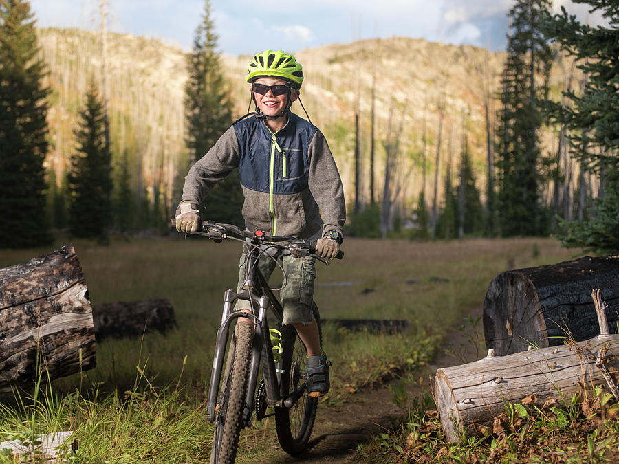 boy mountain bike