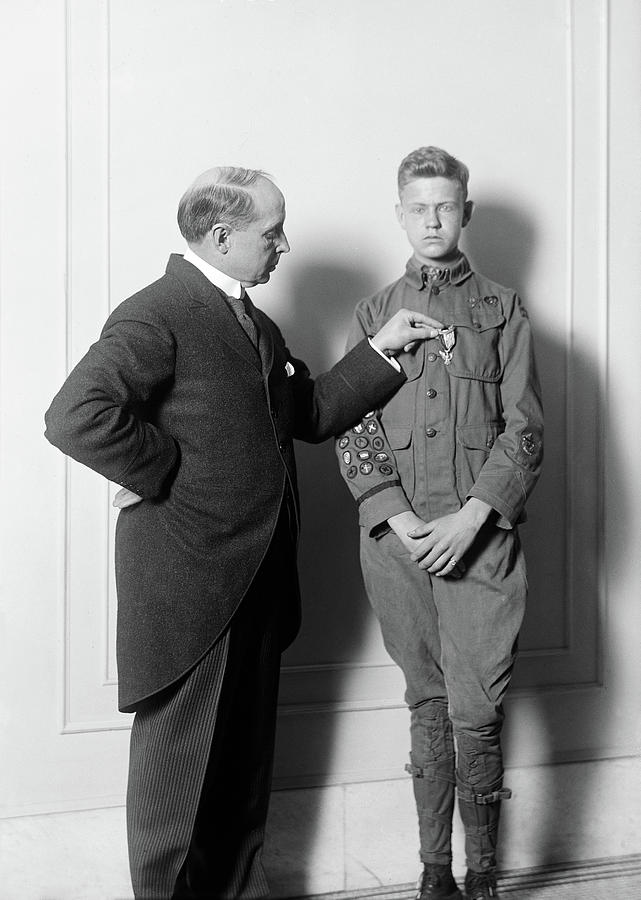 Boy Scout, 1916 Photograph by Granger